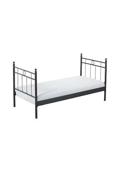 Bedliga Alpas Daybed Ferforje Metal Tek Kişilik Karyola 90X200