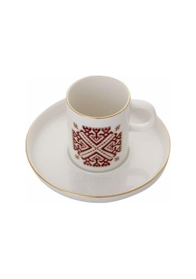 Porland Arabesque Desen6 Kahve Takımı 12 Parça 04alm006540