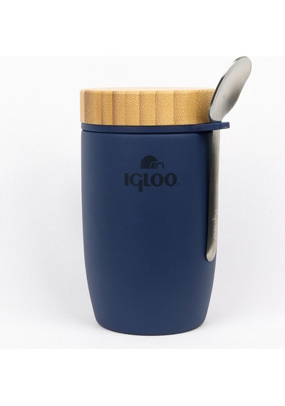 Igloo Bamboo Yemek Termosu 500ml-lacivert Renkli