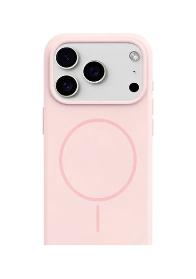 iPhone Uyumlu 17 Pro Max Aura Akıllı Magsafe Animasyonlu Silikon Kılıf Açık Pembe
