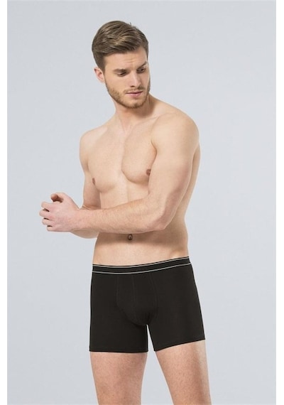 Türen 174 Likralı Boxer - Siyah - L Siyah