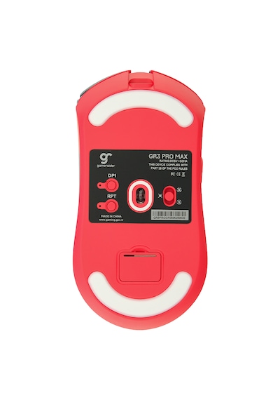 Gameraider Gr3 Pro Max Crimson Flame Pixart 3950 Sensör Kablosuz Gaming Mouse
