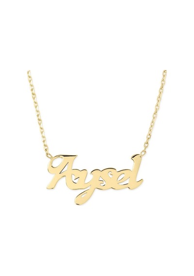 Isimli Altın Kolye 14 Ayar 3,15 Gr
