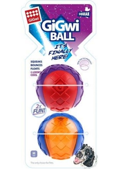Gigwi Ball Medium Sesli Sert Top 2'li