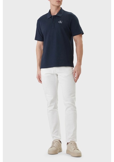 Calvin Klein Erkek Polo Lv04rf209g Cef Lacivert