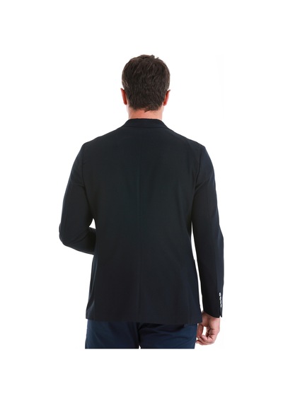 Hatemoğlu Lacivert Slim Fit Düz Mono Yaka Casual Ceket 14162124c001 005 Lacivert