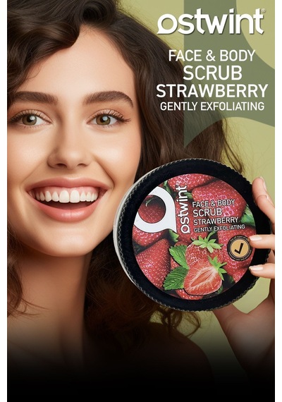 Peeling Gel 300 Ml Strawberry Scrub 2 Adet