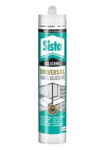 Sista Universal Silikon Beyaz/Şeffaf 280 Ml