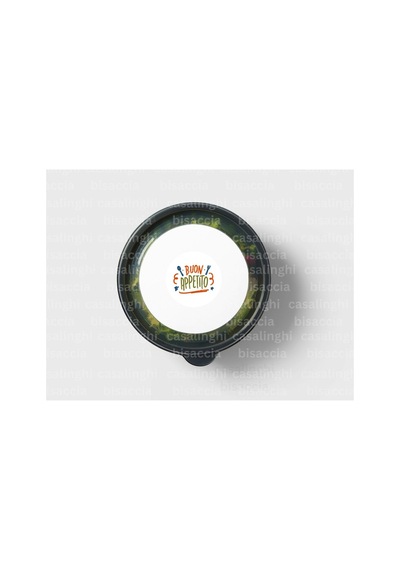 İtalyanca Afiyet Olsun Etiketi Buon Appetito Sticker Makarna Kahve Tatlı 4 Cm 90 Adet Çok Renkli