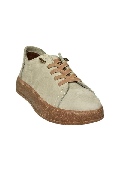 Fox Shoes V999060501 Gri Hakiki Deri Nubuk Kadın Spor Ayakkabı Sneakers Gri-nubuk