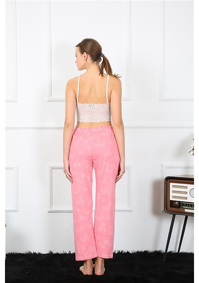 Akbeniz Kadın Pamuklu Alt Pijama 27462 - M Pembe