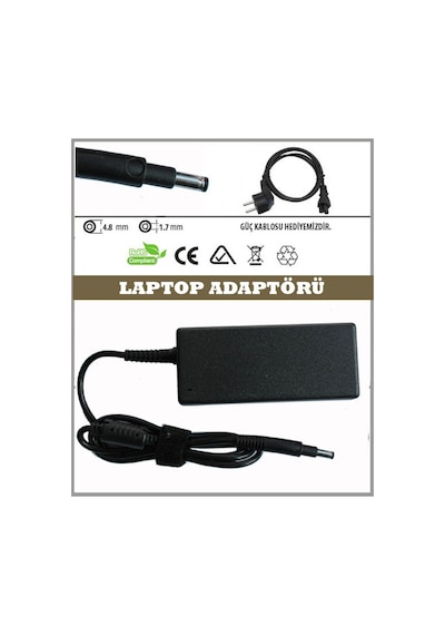 HP Uyumlu Pavilion Sleekbook 15-B010Et Laptop Adaptörü, Şarj Cihazı