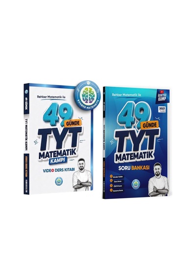 Rehber Matematik 2027 49 Günde Tyt Matematik Konu Ve Soru Bankası Seti 2 Kitap