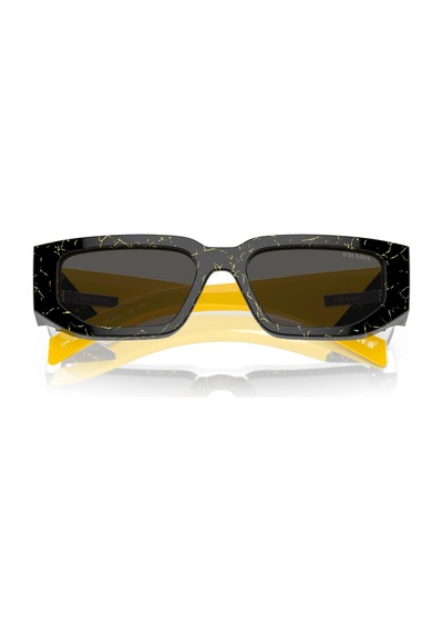 Prada Spr09zs 19d-5s0 54 Erkek Güneş Gözlüğü Sarı - Siyah