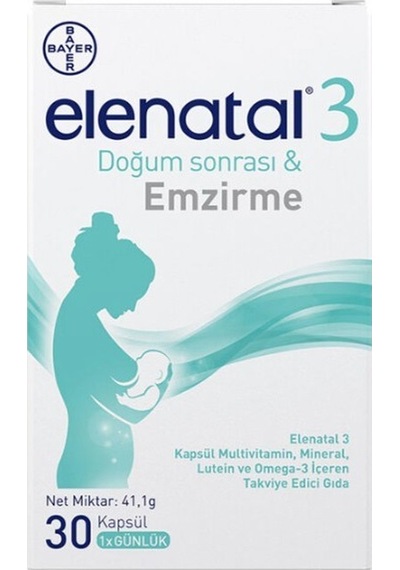 Elenatal 3 30 Kapsül