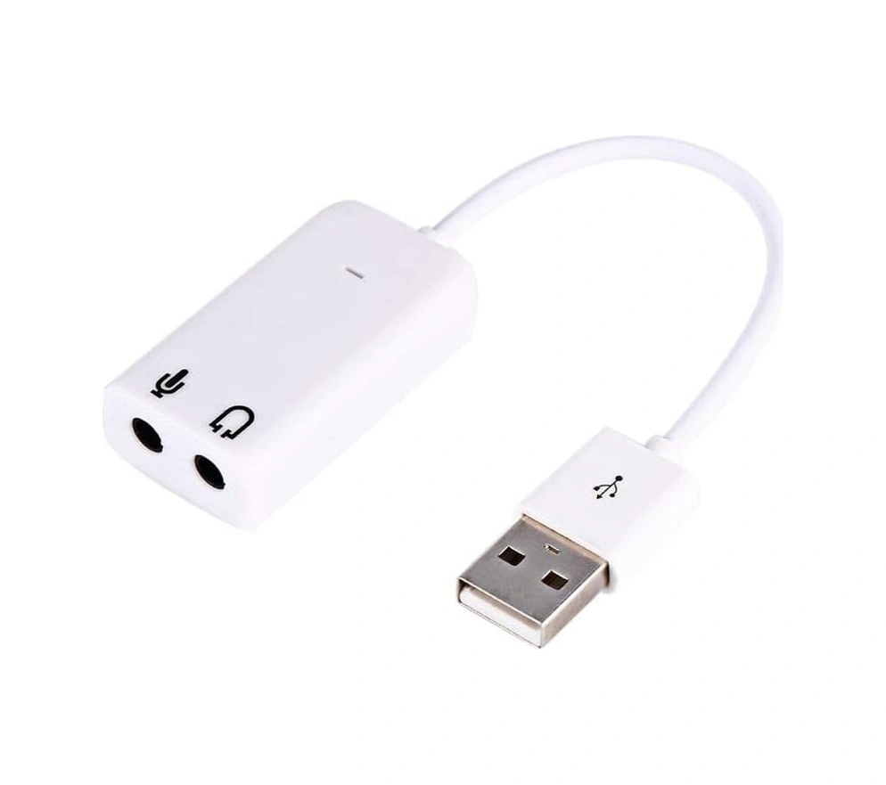 Harici Kablolu 7.1 Usb Ses Kartı 3.5mm Mikrofon Çevirici Dönüştürücü Adaptö