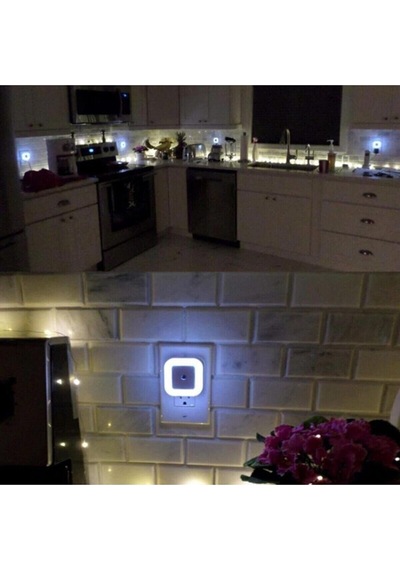 Cata Ct-9500 Beyaz Sensörlü Fotosel Gece Lambası Fişe Takmalı Tak Çalıştır Ct-9500