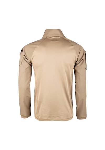 Taktik Kombat Terletmez Fit Kamuflaj Erkek Sweatshirt Compat01 Bej