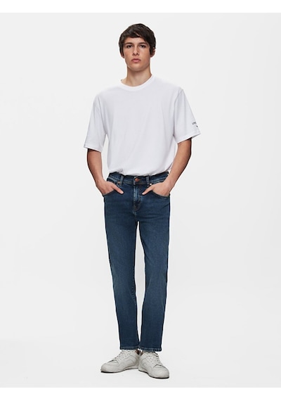 Ltb Sawyer P Dar Paça Orta Bel Jean Pantolon 010095185414722 54073 Mavi
