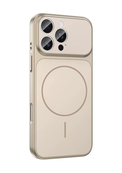 Apple Uyumlu iPhone 15 Pro Max Kılıf Zore M-safe Şarj Özellikli Kamera Korumalı Formen Kapak
