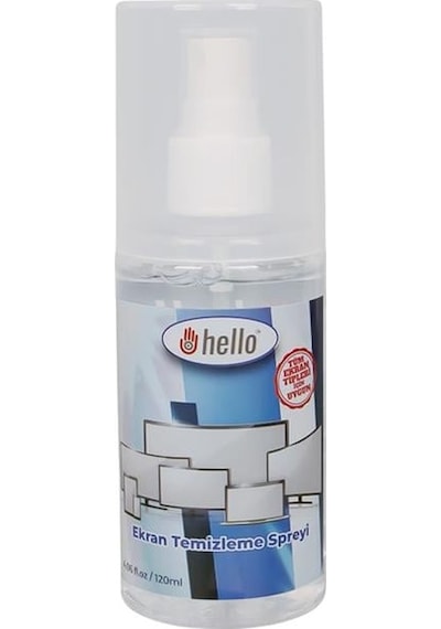 Hello Hl-27269 120ml Profesyonel Ekran Temizleyici Sprey Telefon Tablet Tv Ve Laptop Temizleme Solüsyonu