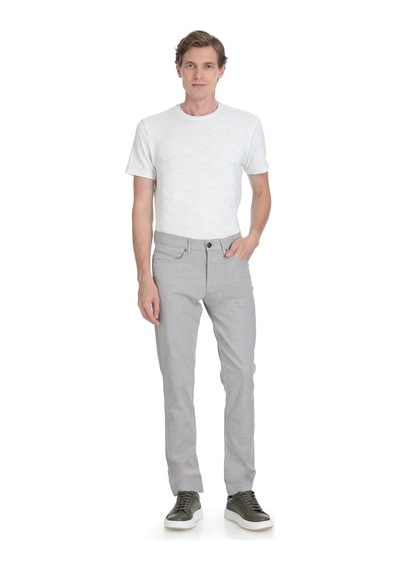 Hatemoğlu Vizon Regular Fit Pamuklu 5 Cep Kanvas Pantolon 35341 Vizon