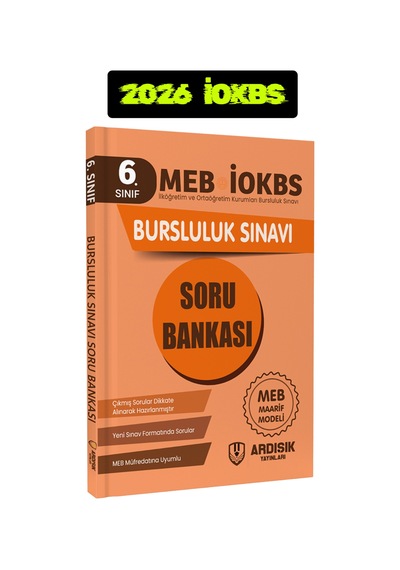 Ardışık Yayıncılık 6. Sınıf Bursluluk Sınavı Soru Bankası Ve Deneme Seti