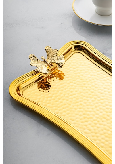 Emsan Butterfly Tepsi Gold 21 cm Emsan Butterfly Tepsi Gold 21 cm