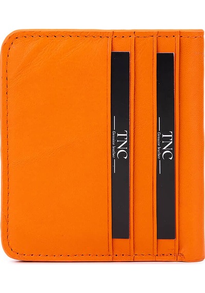 Tamer Tanca Unisex Hakiki Deri Turuncu Kartlık 688 4052 Krtlk Sk25-26 Turuncu Turuncu