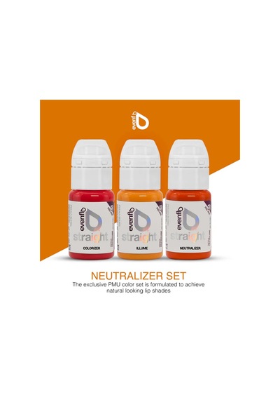 Perma Blend Evenflo Neutralizer 3 Lü Kalıcı Makyaj Dudak Nötralize Pigment Seti 3x15ml