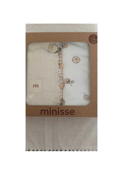 My Baby Kumsal 80x90 Cm 1 Adet Penye 1 Adet Muslin Battaniye 1 Adet Emzik Askısı 3lü Set Kutulu 4924 Krem Yapraklı Krem Yapraklı My Baby Kumsal 80x90 Cm 1 Adet Penye 1 Adet Muslin Battaniye 1 Adet Emzik Askısı 3lü Set Kutulu 4924 Krem Yapraklı Krem Yapraklı