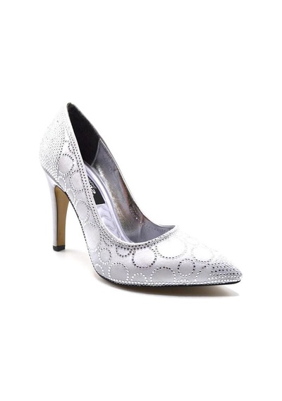 Venüs 23110565y Taşlı Saten Stiletto Kadın Abiye Ayakkabı