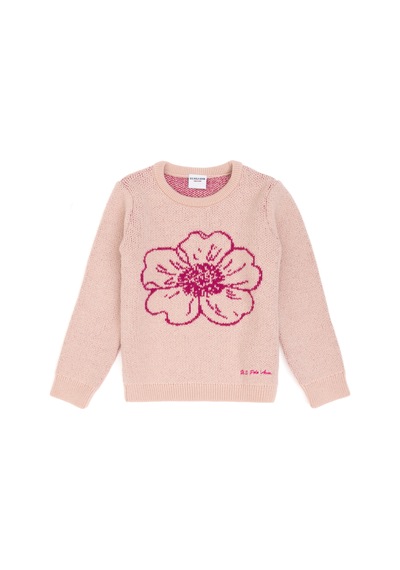 U.s. Polo Assn. Kız Çocuk Açık Pembe Kazak /triko 50316353-vr078 Acık Pembe