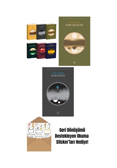 Dune Takım Set + Dune Çocukları + Dune Mesihi