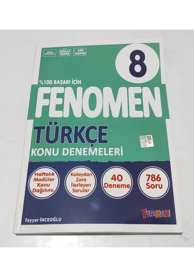 8 Türkçe Konu Denemeleri 40 Deneme