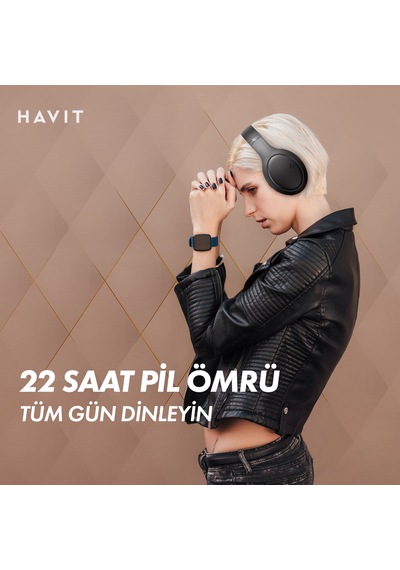 Havit H633BT Bluetooth RGB Kulak Üstü Kulaklık
