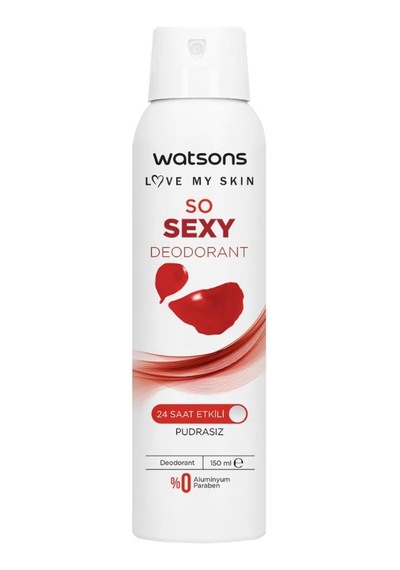 Watsons Invisible Flower 150 Ml X2 Ve So Sexy 150 Ml X2 Deodorant Seti