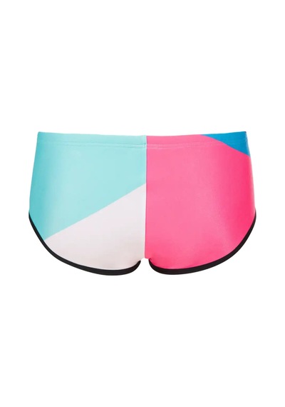 Arena One Placement Low Waist Short Erkek Mayo Multi Black Multi Black