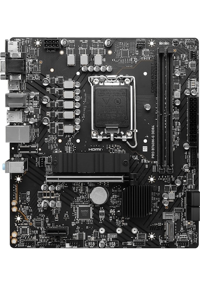 MSI Pro B760M-G DDR4 Intel B760 4800 MHz (OC) DDR4 Soket 1700 mATX Anakart