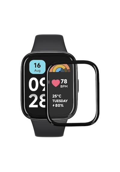 Xiaomi Redmi Watch 3 Active 1.83" Ekran Koruyucu 3d Kavisli Full