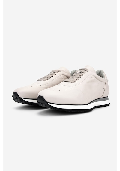 Valmenti Erkek Hakiki Deri Kırık Beyaz Sneakers & Spor Ayakkabı 99 C3924 Erk Ayk Y26 Off Whıte