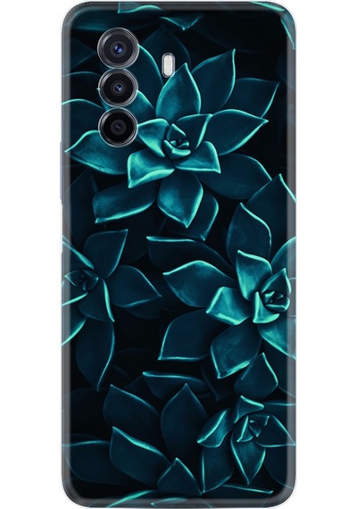 Huawei Nova Y70 Kilif Silikon Desen Mistik Çiçekler 1650 552974981