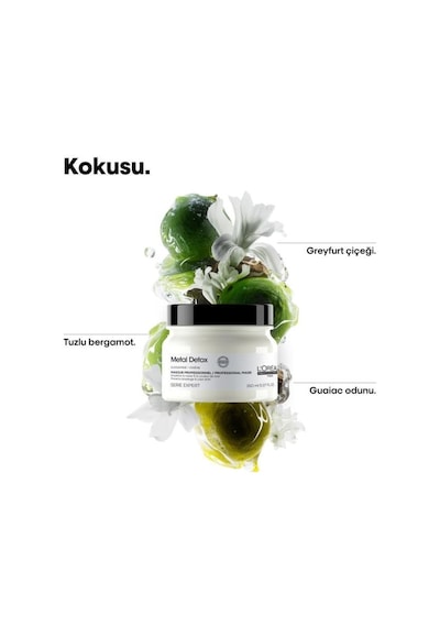 Loreal Professionnel Metal  İşlem Görmüş Ve Yıpranmış Saçlar İçin Kırılma Karşıtı Koruyucu Maske 150 Ml