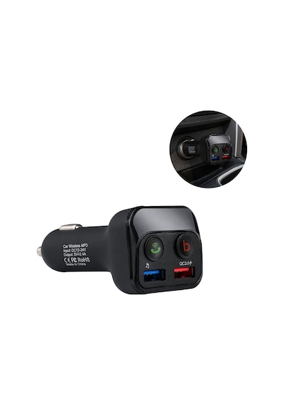 Powermaster Pm-24634 Bluetooth 5.0 Fm Transmitter