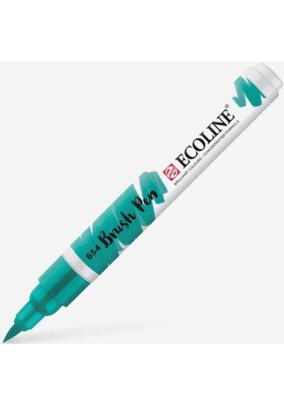 Ecoline Brush Pen Fırça Uçlu Kalem 654 Fir Green