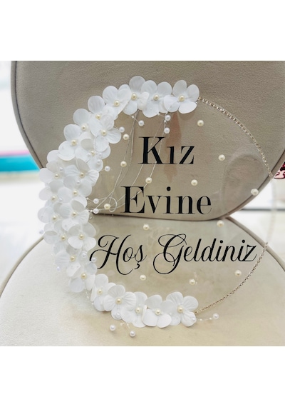 Kız Evine Hoşgeldiniz Kapı Süsü