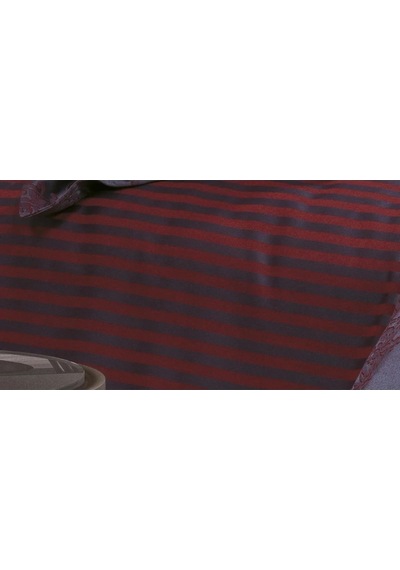 Tiara Bambu Jakar Kumaş Bordo Çift Kiş. Nevresim Takımı 6 Parça - 1194 Renkli