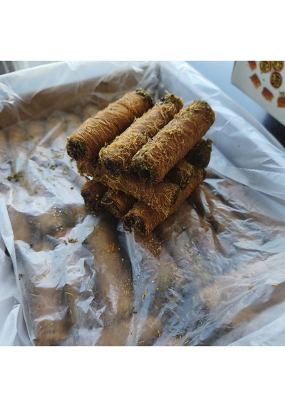 Toptan Kadayıflı Rulo Sarma Çikolatalı 8 Kg
