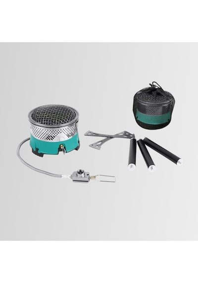 Orcamp Zenith Portatif Soba & Kamp Ocak Mavi Out-4701