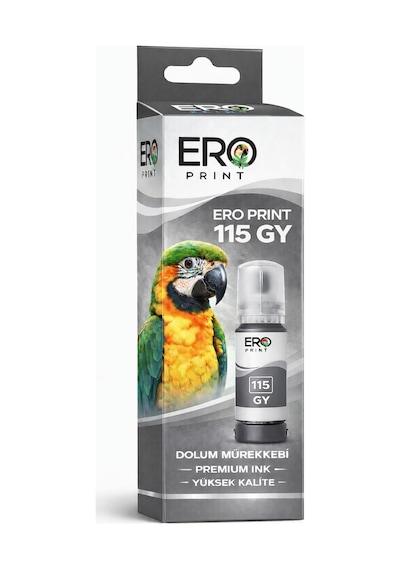 Epson Ecotank L8160 Uyumlu Gri Mürekkep 70ml